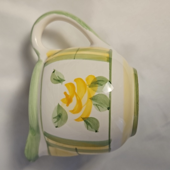 Cottage Core Royal Norfolk Yellow Rose Ceramic Creamer & Covered Sugar Bowl T5 - Picture 6 of 10